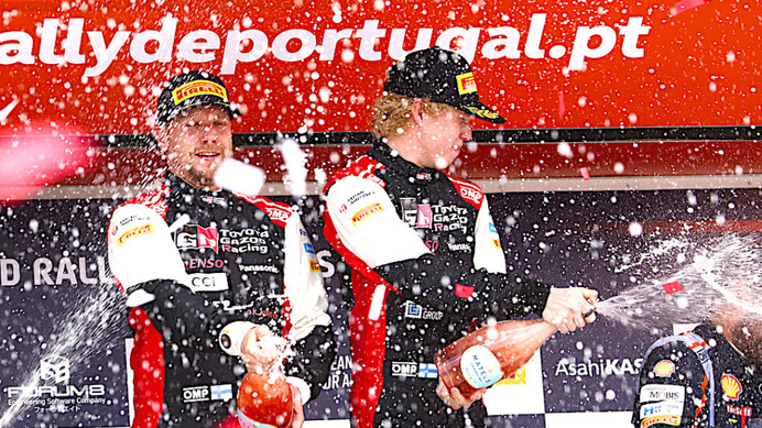 【WRC】第5戦ラリー・ポルトガル　昨季王者トヨタのカッレ・ロバンペラが今季初優勝、ランク首位に