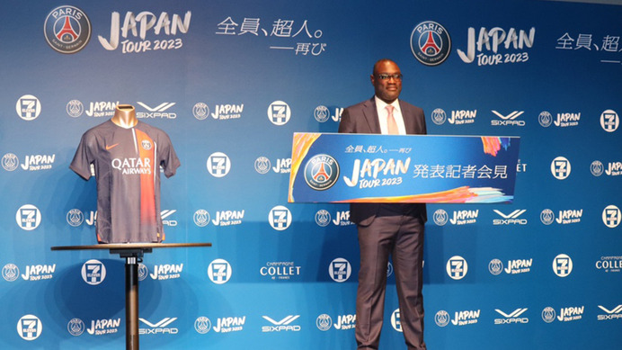 ジャパンツアーのPSG、「昨年は大成功」と2年連続来日の経緯明かす　“元J助っ人”エムボマさんの注目は…