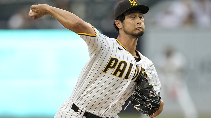 【MLB】ダルビッシュ有、日本人史上2人目のメジャー通算100勝に王手　7回9奪三振無失点の快投、鈴木誠也を2三振と圧倒