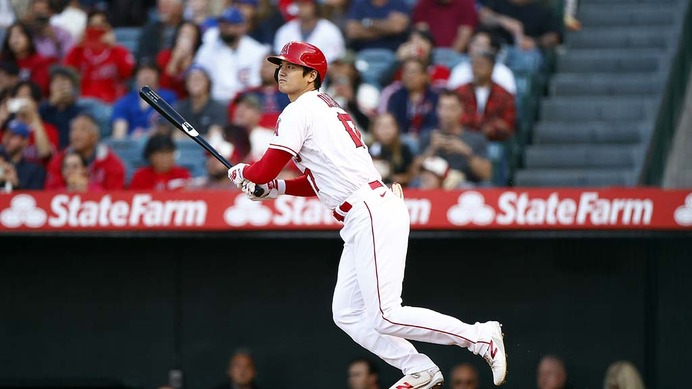 【MLB】大谷翔平、一昨年“2連発”右腕から176キロ弾丸二塁打　その快足に実況は「アフターバーナーだ」と驚き