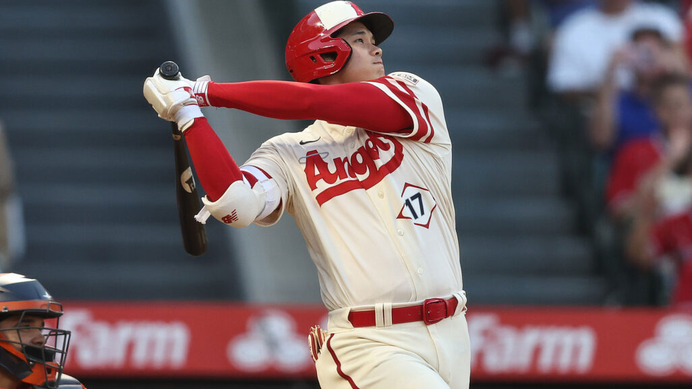 【MLB】大谷翔平、92試合目での34号到達は46発MVPの2021年に匹敵　自己最多本塁打と初タイトルへ期待膨らむ