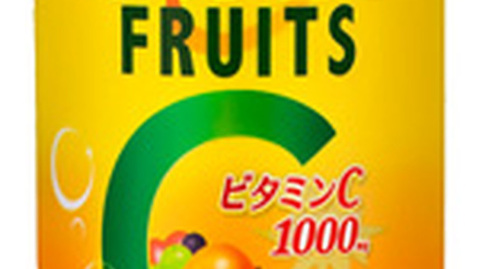 スーパーフルーツ×ビタミンC1000mg、6種の健康果実…大人の炭酸