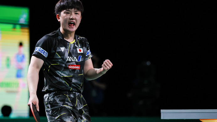 【卓球】張本智和が4位で日本勢最高位、戸上隼輔らが順位アップ　16歳の“新星”松島輝空はトップ50入り