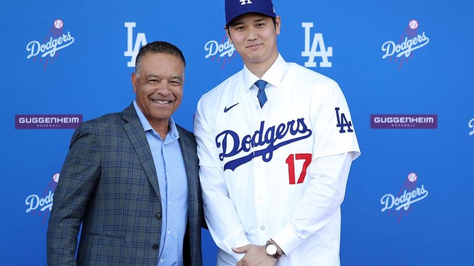 【MLB】「ヒジの回復次第で左翼手も」大谷翔平の起用法について、ロバーツ監督が将来的なプラン明かす