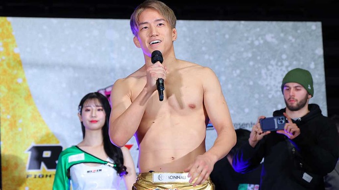 【RIZIN.45】どうなる？アーチュレッタ戦、朝倉海「リカバリーしたら当日80キロくらい、ルールMTG時に水をガブガブと……」