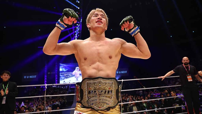 【RIZIN.45】朝倉海、大晦日の“呪縛”を解くアーチュレッタ狩りのテンカオ葬　「兄貴も来年、チャンピオンに」