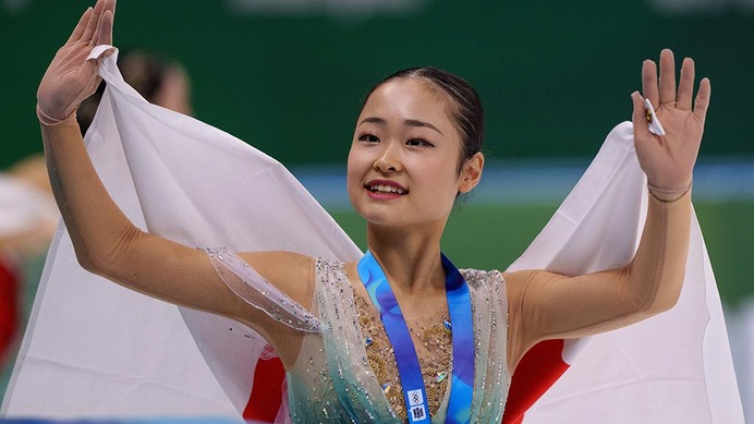 「まさに傑作」15歳島田麻央、ユース五輪で日本女子初金メダルの快挙　期待のホープが結果残す「これは私にとって目標」【フィギュア】