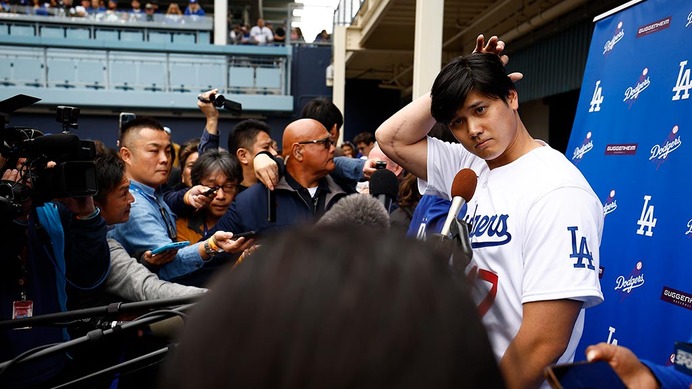 【MLB】大谷翔平、ド軍ファン感謝祭で見せた圧巻の“大絶景”　報道陣も巻き込んだ大フィーバーで魅了