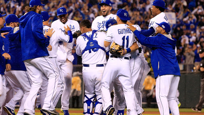 カンザスシティ ロイヤルズ（2014年10月5日）（c）Getty Images