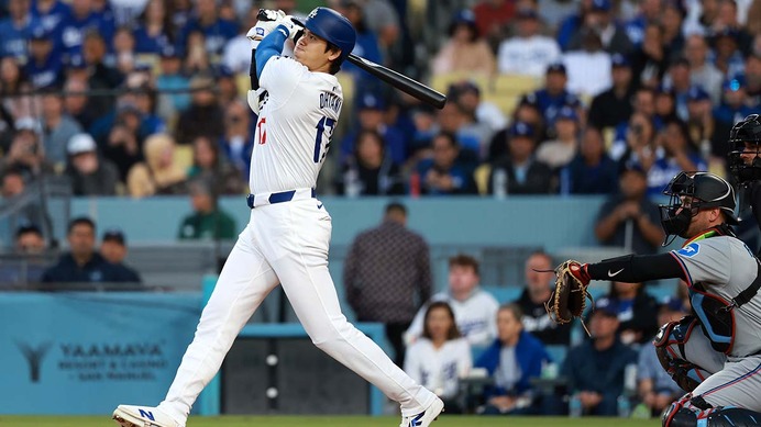 【MLB】大谷翔平の紹介に「未来永劫でてくる実況」　今季11号アーチ“異次元”の打球音に米記者反応