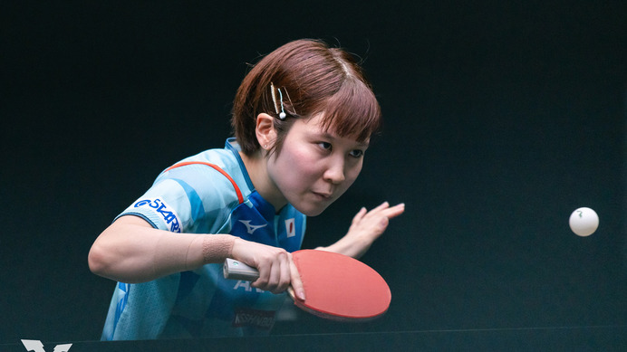 平野美宇に勝利の東京五輪金・陳夢は「圧倒的な強さを見せた」準々決勝で張本美和との対決実現【サウジスマッシュ】