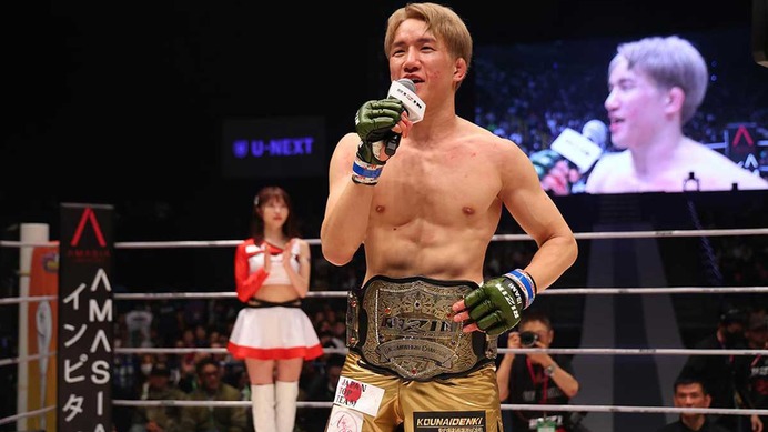 「一番いいタイミング」朝倉海、UFC参戦への“自信”を語る　現王者との対戦にも意欲「今なら勝負できる」