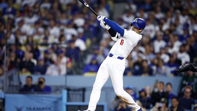 【MLB】大谷翔平が16号アーチで点火、ドジャース打線が爆発　球団史上タイ「1イニング4本塁打」