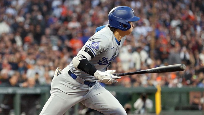 【MLB】大谷翔平、劣勢で技アリ“同点適時打”が元同僚マーシュへ届き笑顔　3試合ぶりマルチ安打　