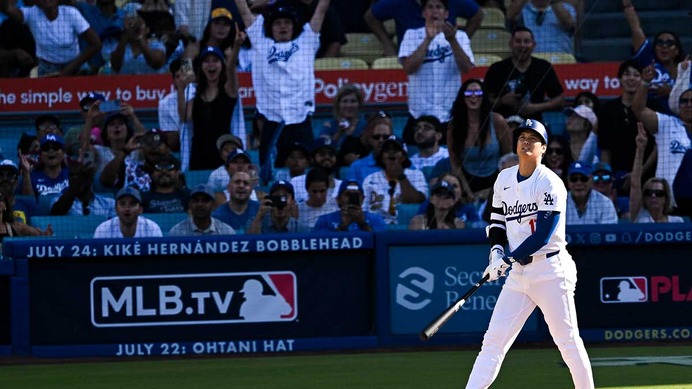 【MLB】大谷翔平、“ほぼ場外”144メートルの今季30号アーチで4年連続大台クリア　現地実況も「アメージングショット！」と大絶叫