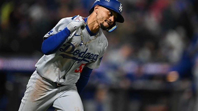 【MLB】「SNS断ち」で復調？　ベッツが4安打4打点の大暴れ、大谷翔平との1、2番コンビでドジャースけん引