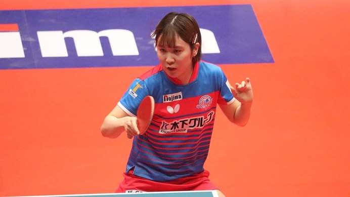 平野美宇、大藤沙月に国際大会のリベンジで10戦全勝 　言及した“対若手選手”への心構え「相手を崩すようなイメージ」【Tリーグ】