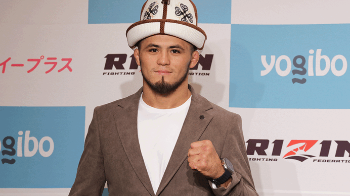 【RIZIN】“試合決定率100％”のシェイドゥラエフ、スタミナにも自信「いつもウォームアップで試合が終わる」