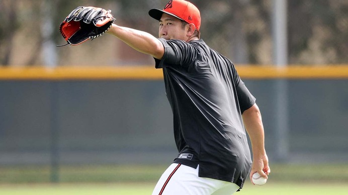 【MLB】「菅野智之は生粋のプロフェッショナル」初ブルペン投球を首脳陣が絶賛　変化球交えて35球、抜群のコントロールを披露