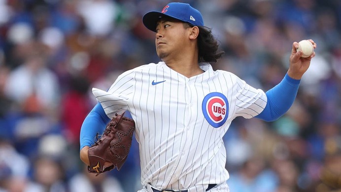 【MLB】今永昇太、全91球の公式投球データ詳細　ストライク率74.7%、無四球で2連勝【4月5日パドレス戦】