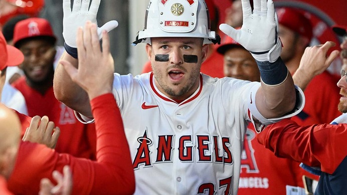 【MLB】「アイラブユー！」トラウトのサインゲットで絶叫の子供ファン　公式Xが投稿した微笑ましい動画が話題に「完璧な反応だ」