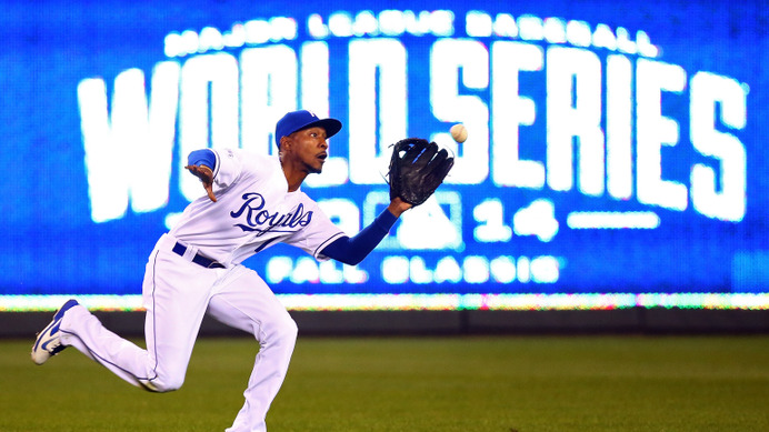 ワールドシリーズ2014年、ロイヤルズ対ジャイアンツ（2014年10月22日）（c）Getty Images