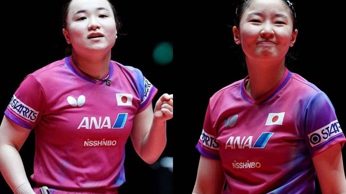 W杯で見えた日本女子卓球の現在地　伊藤美誠が殊勲の銅メダルで健在アピール　張本美和は世界2位と激闘ラリーで成長の跡