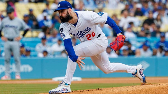 【MLB】627日ぶり白星のド軍ゴンソリン、復帰マウンドは緊張感ゼロ……　ロバーツ監督「彼の頭脳はちょっと変わっている」と独自見解