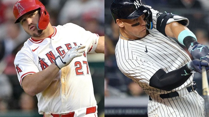 【MLB】今季もっとも幸運な打者、ジャッジの好成績に潜む“異常値”「BABIP.506」　復活期すトラウトは不運の連続