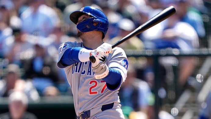 【MLB】鈴木誠也、若き豪腕スキーンズ攻略の勝ち越し弾　「彼のスイングは美しい、力がある」と指揮官絶賛　今季2度目の2打席連発