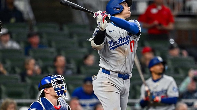 【MLB】9号アーチの大谷翔平、上位13位まで独占の「ドジャース球団記録」に米記者注目　今季最速“190キロ弾”もランクイン