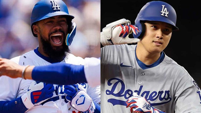 【MLB】テオスカー、IL入りでも……大谷翔平への“ヒマワリの種シャワー”だけは譲れない！　祝福担当継続に「そこはやるんだ」とファン沸く