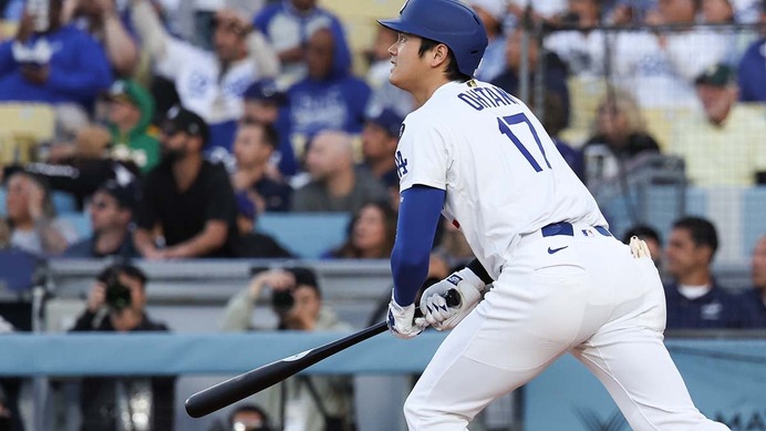 【MLB】大谷翔平、4試合ぶり“174キロ”先制13号アーチ　米記者興奮の一打「15本目の先頭打者弾だ」
