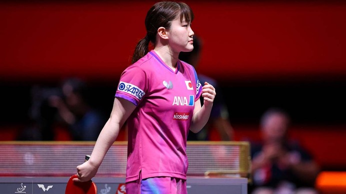 大藤沙月、21歳迎えた新星がストレート快勝で“デビュー”　チリの41歳サウスポー撃破で好スタート【世界卓球2025】