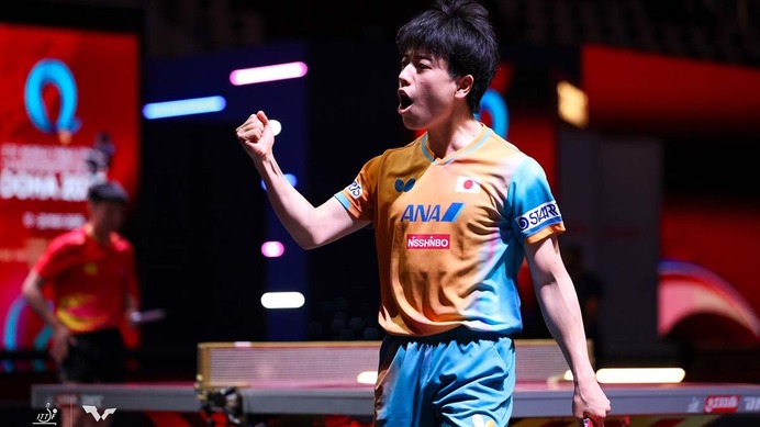 「0－2でもチャンスがある」篠塚大登が見せた逆転勝ちでの“中国超え”　大舞台にも自然体を強調「気負いすぎずにやる」【世界卓球2025】