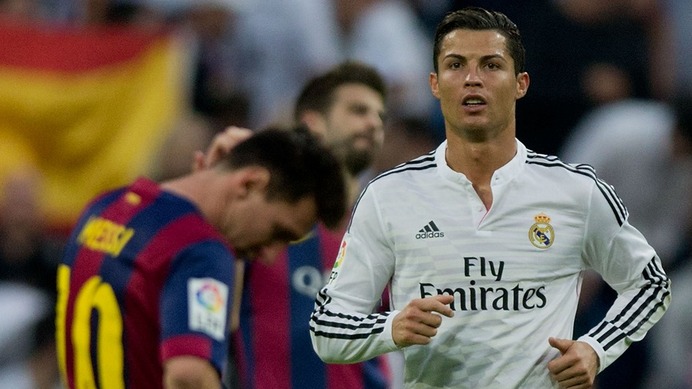 レアル・マドリード VS バルセロナ（2014年10月25日）（c）Getty Images