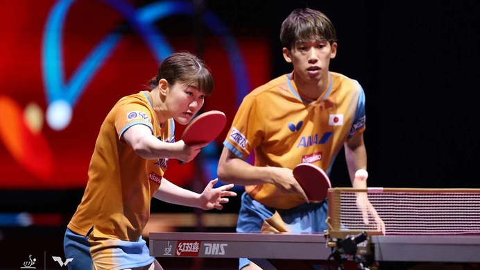 世界1位ペア撃破に「番狂わせ」と中国メディアも衝撃　吉村真晴、大藤沙月ペアの快進撃に「過小評価してはならない」【世界卓球2025】