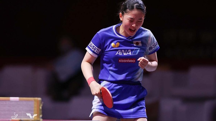 張本美和が世界2位・王曼昱とのメダルかけた大一番へ　シンガポール選手にストレート完勝でベスト8進出【世界卓球2025】