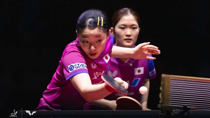 張本美和、木原美悠ペアが快進撃も中国超えならず　王曼昱、蒯曼ペアにストレート負けで銅メダル獲得【世界卓球2025】