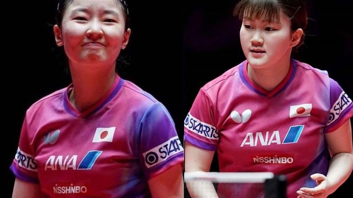 “中国2強”に挑む新星を現地メディアも警戒　16歳張本美和は「日本のNo.1選手」21歳大藤沙月は「依然として挑戦者」【世界卓球2025】