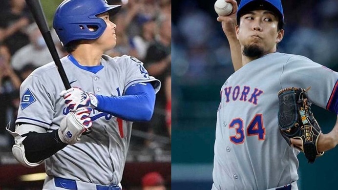 【MLB】大谷翔平、驚異の「1.43」千賀滉大と今季初対戦　ナ・リーグ本塁打王＆最優秀防御率争いの両者が注目マッチアップ
