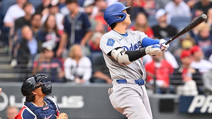 【MLB】大谷翔平、3試合連発“168キロ”豪快20号アーチ　米記者驚きの逆方向弾「97マイルを記録した投手だ」