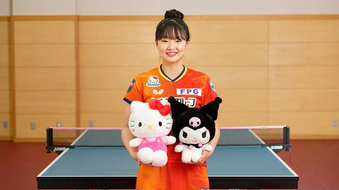 卓球・張本美和、6/13の楽天対阪神戦に来場で“推し”のクロミと始球式　故郷でのイベント出演に「精一杯頑張ります！」