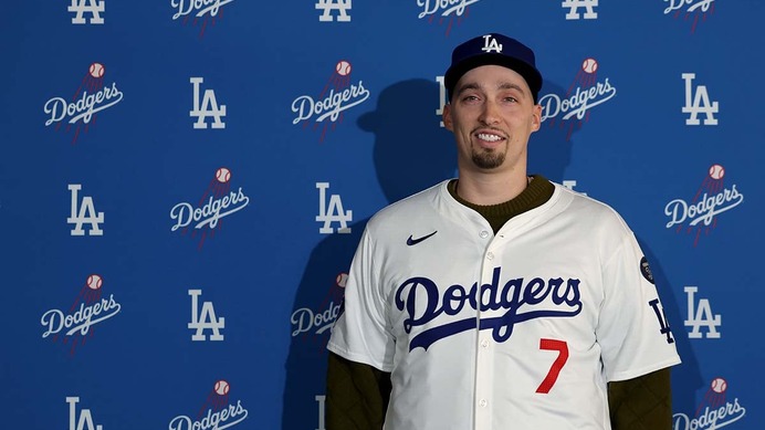 【MLB】ドジャース入団会見に臨んだスネル　加入の決め手は大谷翔平の存在か　「彼がラインナップにいれば間違いなく助けになる」