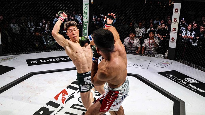 【RIZIN】「打撃もすごく強くなっている」絶対王者サトシ、わずか50秒での“鮮烈”バックチョークに実況騒然　失神した韓国王者は茫然自失……