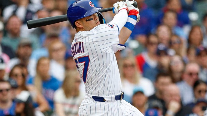 【MLB】17号アーチの鈴木誠也、4年目でプルヒッターへ変貌　“打点量産”を支えるメジャー10傑の「17.8％」