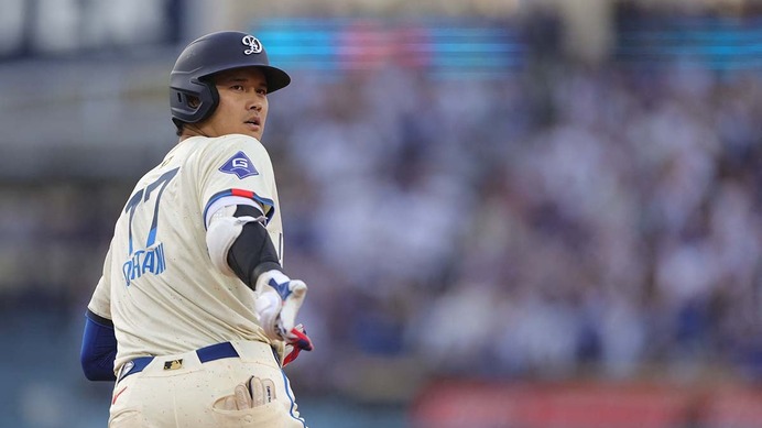 【MLB】「ショウヘイの今夜2本目」大谷翔平、右中間へ驚愕の“163キロ25号”　今季3度目マルチ本塁打に公式脱帽