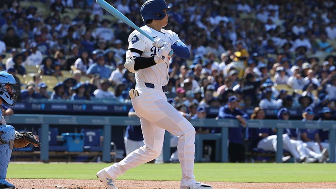 【MLB】大谷翔平、パヘスの逆転3ランを呼び込む“2試合連続”マルチ安打　この試合3出塁でドジャース打線を牽引