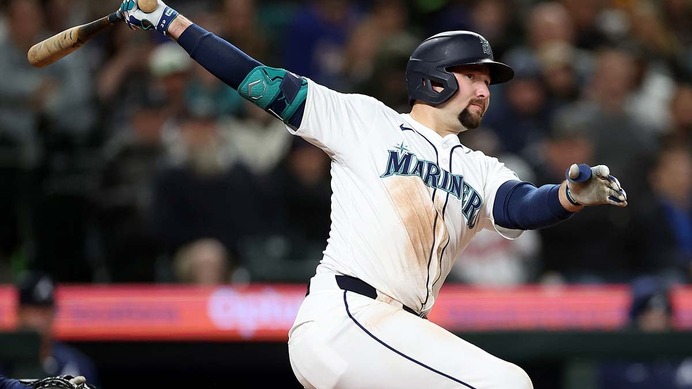 【MLB】マリナーズ捕手ローリー、両リーグ単独トップ27号満塁アーチ　米記者注目の“史上最多ペース”