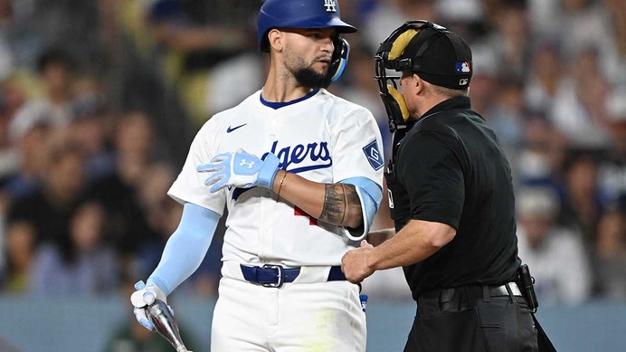 【MLB】サイン盗みを疑ったパドレスが報復？　ド軍パヘス、自身への死球は故意だったと確信「あんなコントロールミスはあり得ない」